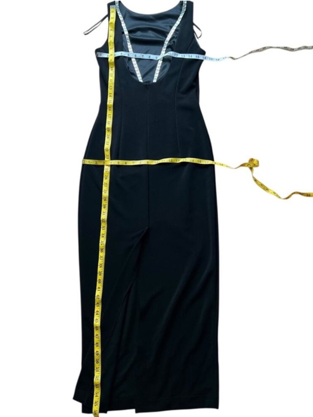 Vintage Formal Dress Small McClintock Y2K does 60s Occasion Elegant Long Dress - Picture 11 of 16